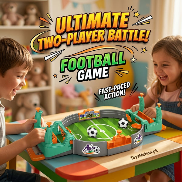 Two-Player Tabletop Football Game for Kids
