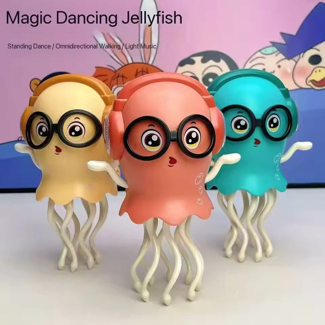 2-in-1 Magic Dancing Jellyfish Toy - Interactive with Light & Sound Hover Image