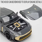 1:32 Scale Nissan GT-R50 Die-Cast Model - Alloy Sports Car with Lights & Sound
