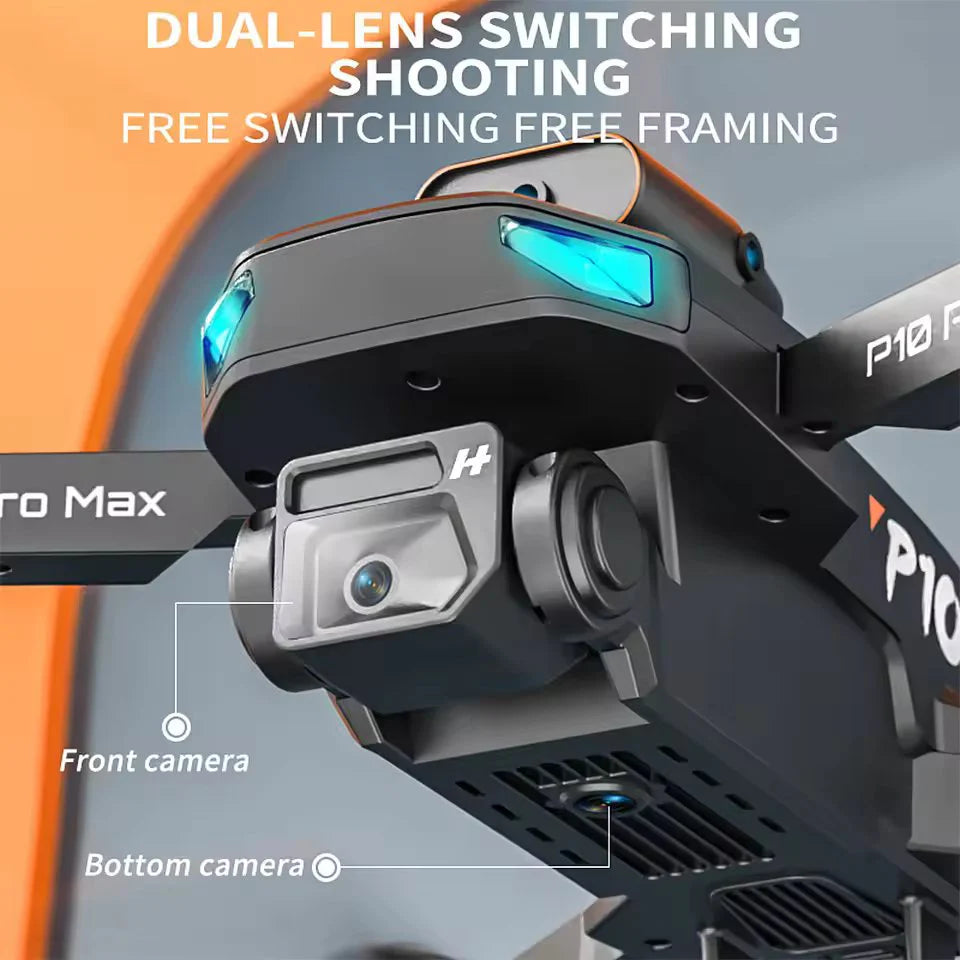 P10 Pro Professional Drone with HD Camera - Remote Control Quadcopter