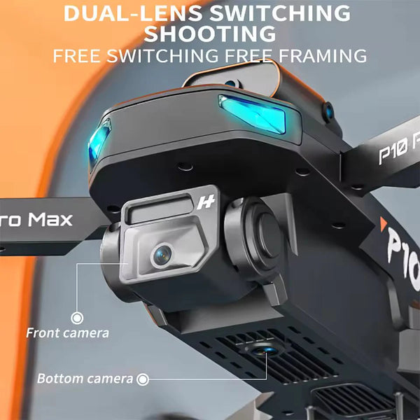 P10 Pro Professional Drone with HD Camera - Remote Control Quadcopter