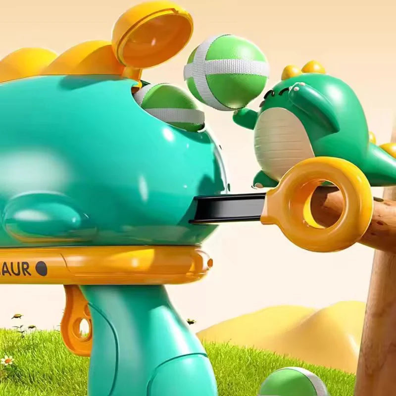 Dinosaur Shooting Gun Toy - Educational Target Practice Game for Kids