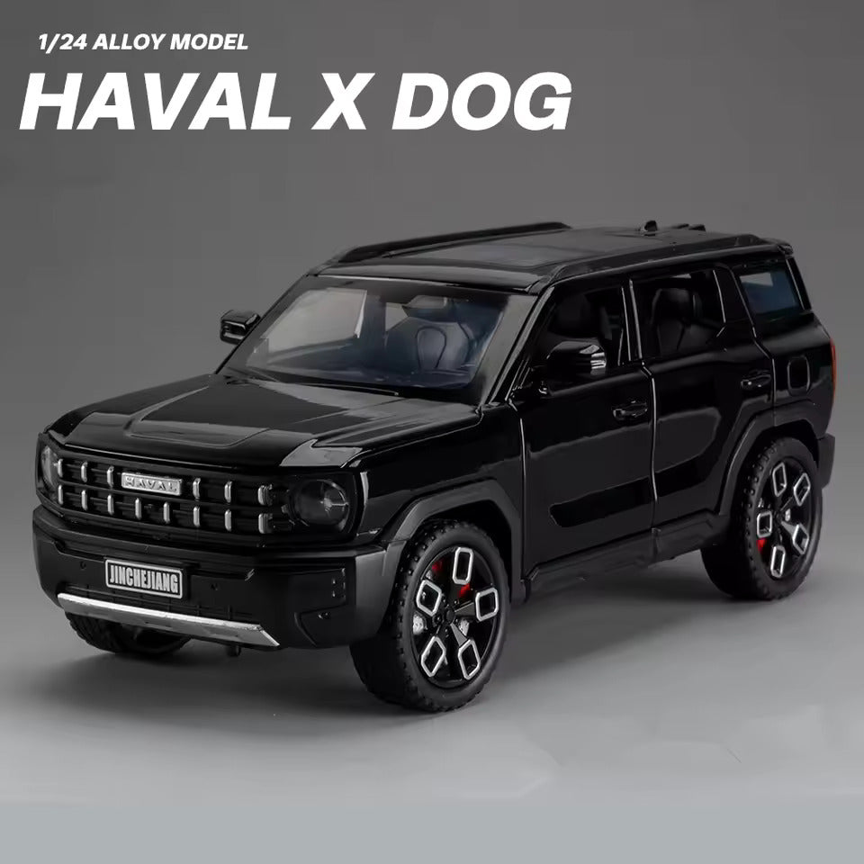 1:24 Scale Haval X-DOG Die-Cast Model - Alloy SUV with Detailed Design