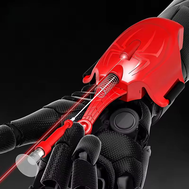 Spider Launcher Toy - Web Shooter Wrist Launcher with Glove for Kids