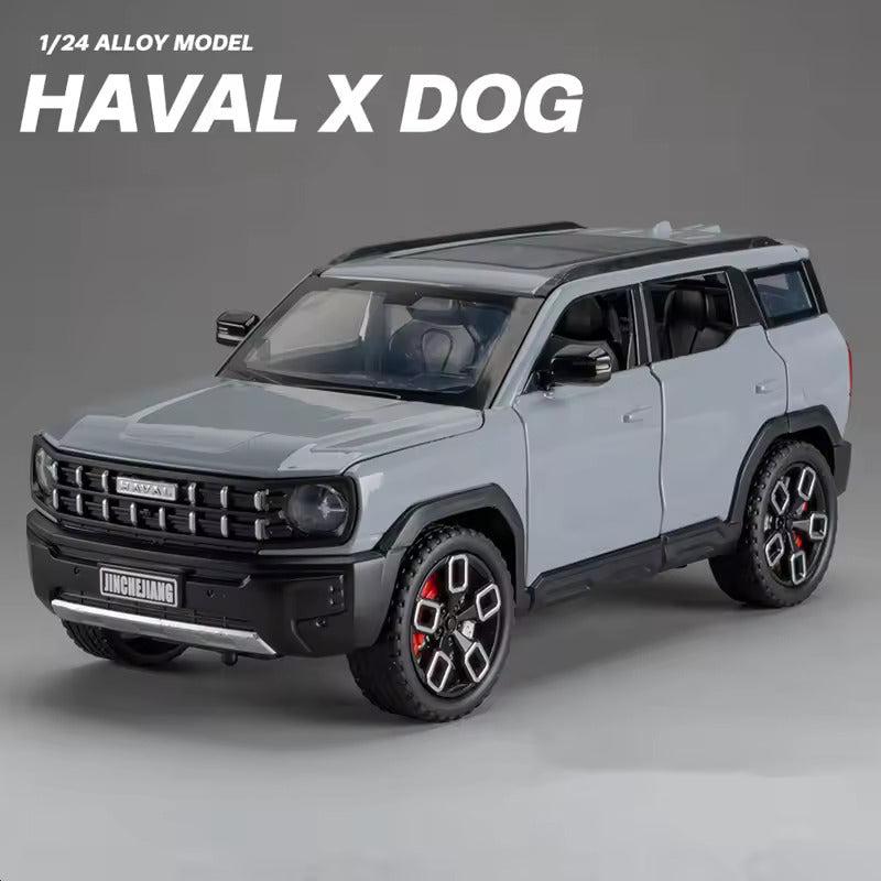 1:24 Scale Haval X-DOG Die-Cast Model - Alloy SUV with Detailed Design