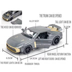 1:32 Scale Nissan GT-R50 Die-Cast Model - Alloy Sports Car with Lights & Sound