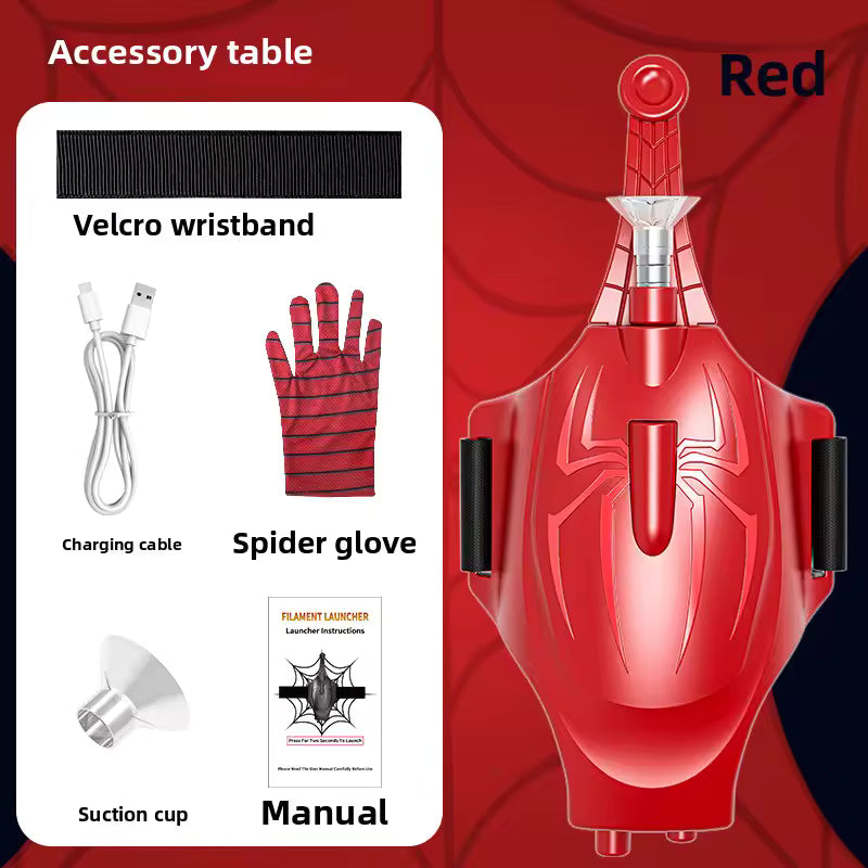 Spider Launcher Toy - Web Shooter Wrist Launcher with Glove for Kids