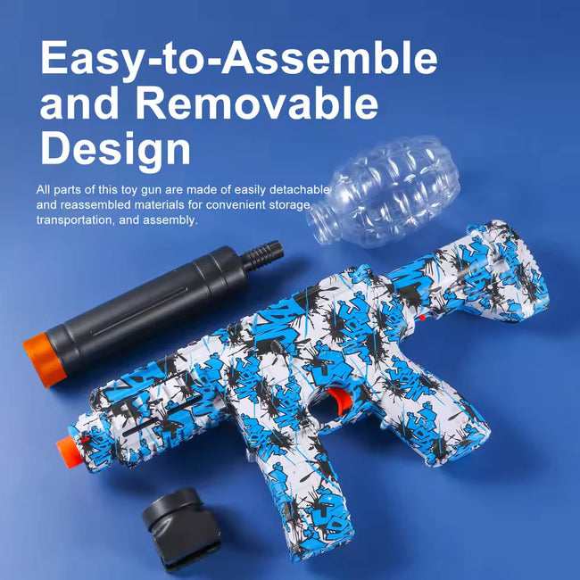 Automatic Gel Blaster Gun for Kids - High-Power Water Orbeez Shooter Toy Main Image