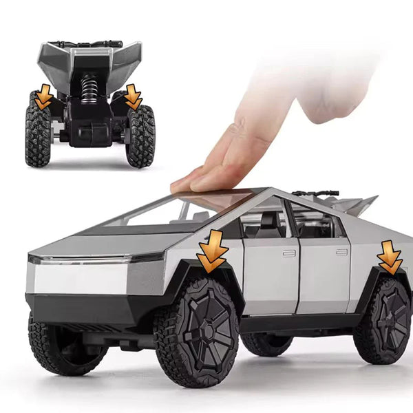 1:24 Tesla Cybertruck Pickup - Premium Alloy Diecast Model Car