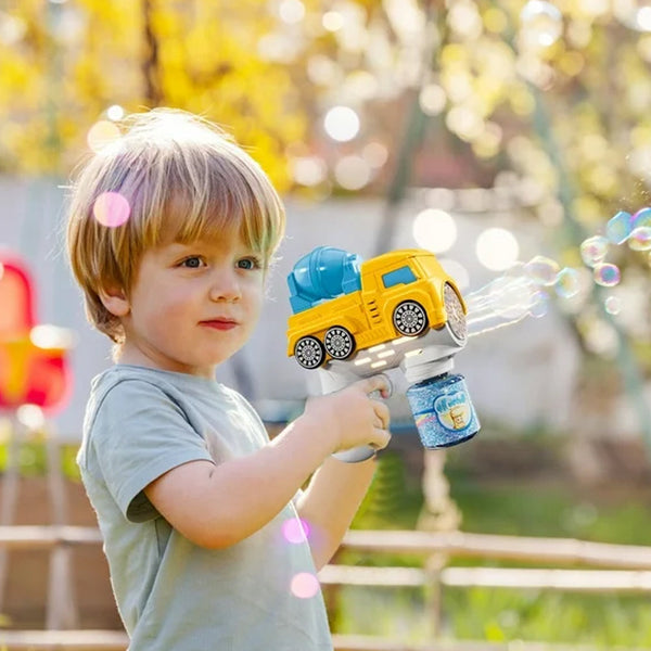 Truck Bubble Gun for Kids - Activity Toys | Automatic Bubble Maker for Outdoor Fun