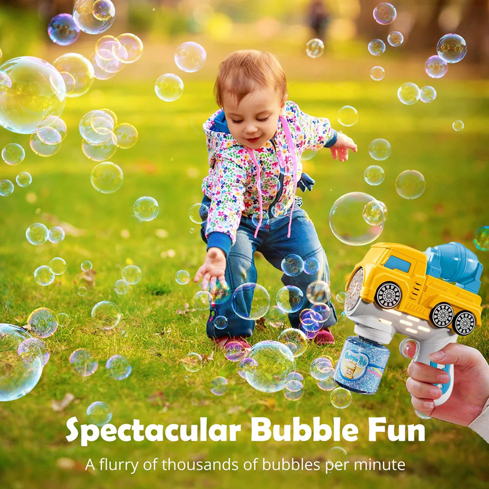 Truck Bubble Gun for Kids - Activity Toys | Automatic Bubble Maker for Outdoor Fun
