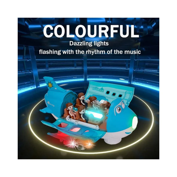 Universal Electric Airliner Toy Plane with Lights and Music