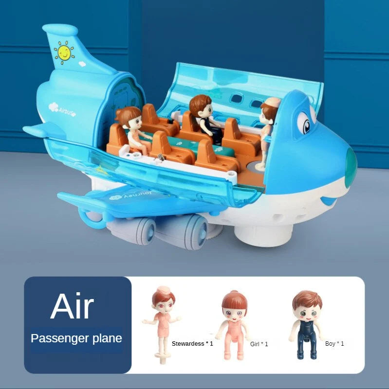 Universal Electric Airliner Toy Plane with Lights and Music