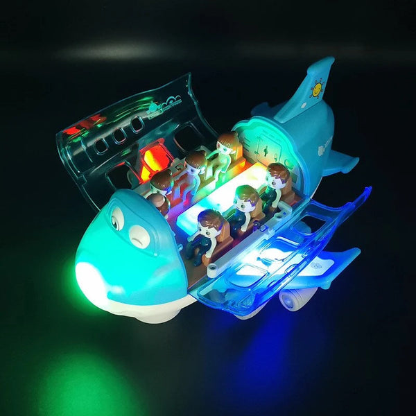 Universal Electric Airliner Toy Plane with Lights and Music