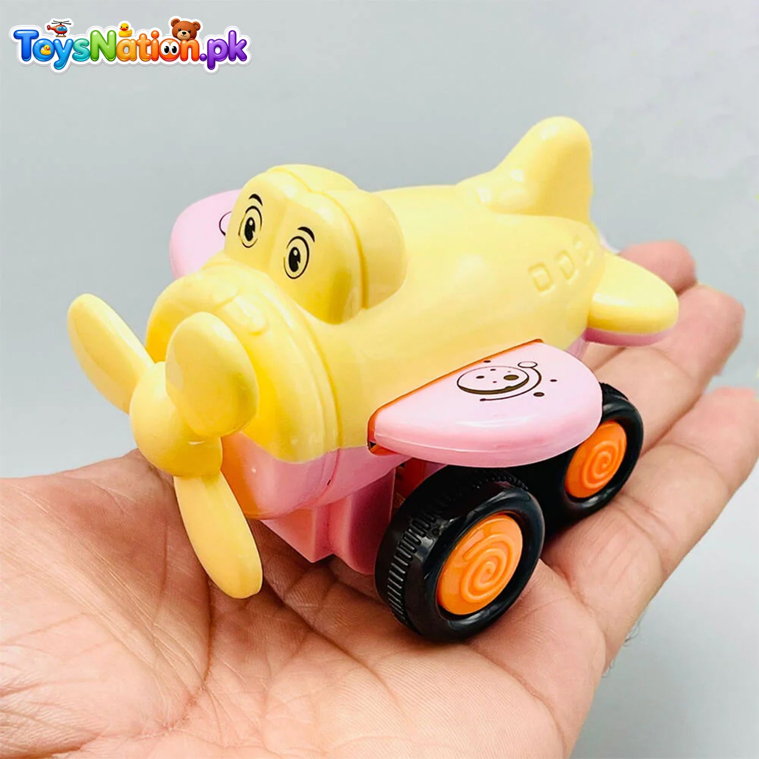 Friction Mini Cars - Kids Pull-Back Toy Vehicles 4-Pack