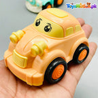 Friction Mini Cars - Kids Pull-Back Toy Vehicles 4-Pack