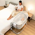 Mastela 3-in-1 Bedside Sleeper Bassinet
