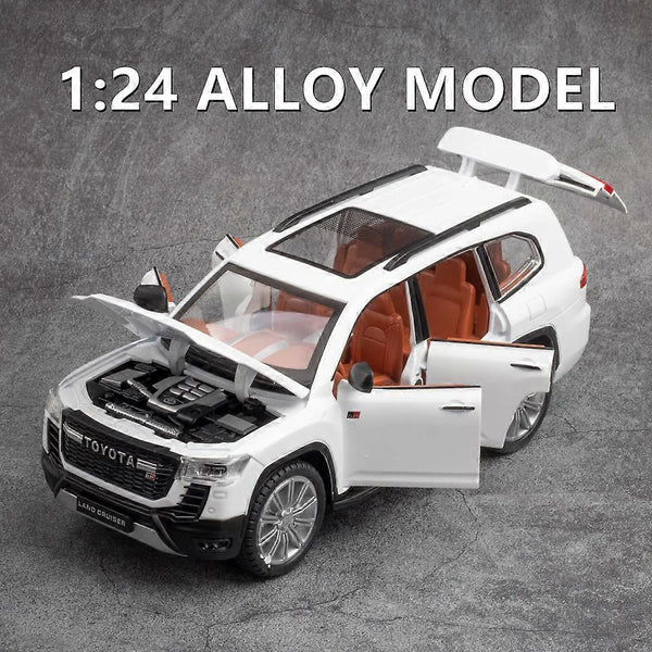 1:24 Scale Toyota Land Cruiser LC300 GR Die-Cast Model - SUV with Acrylic Display Box