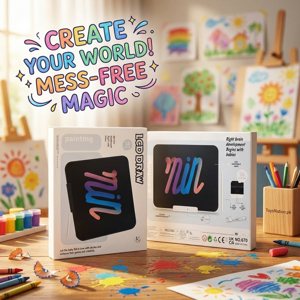 Rechargeable 14 Inch Lcd Writing & Drawing Tablet for Kids