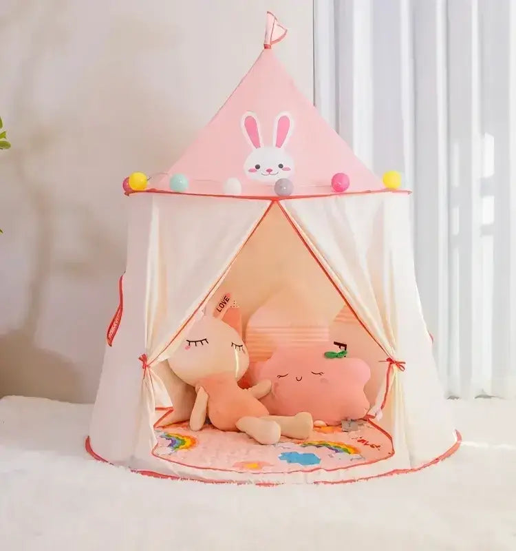 Children's Play Tent House - Indoor/Outdoor Playhouse for Kids