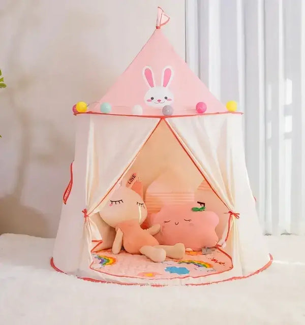 Children's Play Tent House - Indoor/Outdoor Playhouse for Kids
