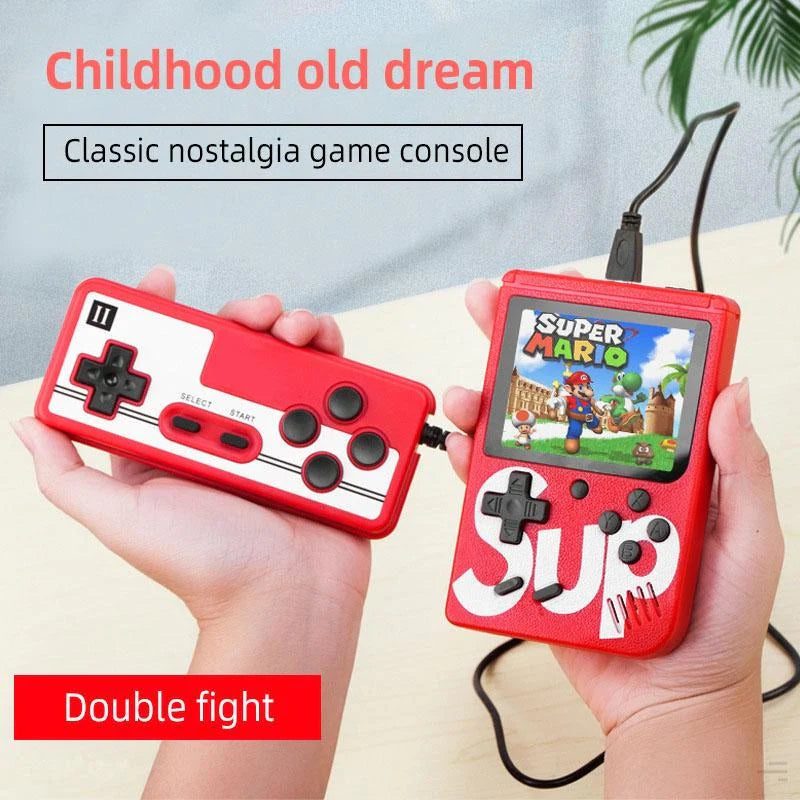 400-in-1 Retro Game Console - Handheld Gaming System with TV Output & Remote
