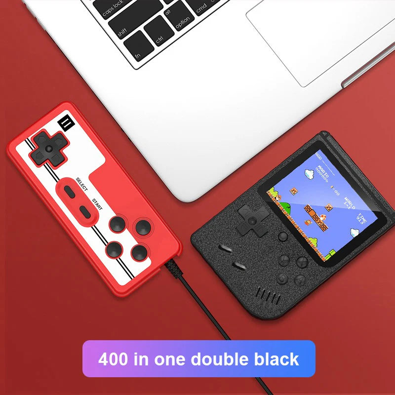 400-in-1 Retro Game Console - Handheld Gaming System with TV Output & Remote