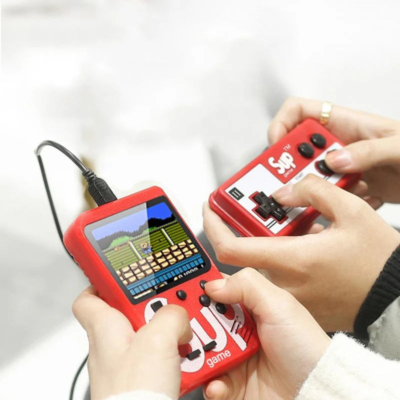 400-in-1 Retro Game Console - Handheld Gaming System with TV Output & Remote