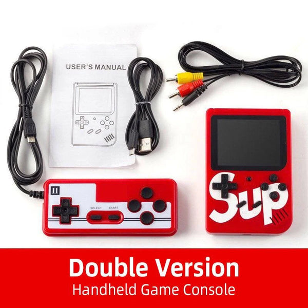 400-in-1 Retro Game Console - Handheld Gaming System with TV Output & Remote