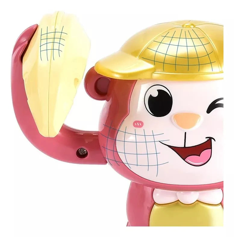 Musical Dancing Monkey Toy - Rolling & Tumbling with Sound Effects