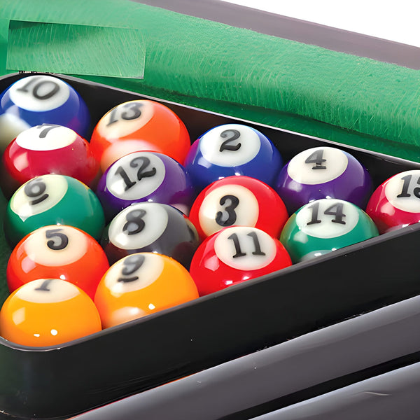 Mini Billiards Table - Tabletop Pool Game for Kids & Adults