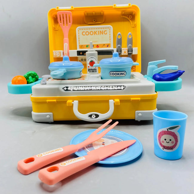 Suitcase Kitchen Set - 24pcs Main Image