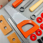 Kids Engineering Tools Set - Pretend Play Tool Briefcase for Children