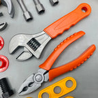 Kids Engineering Tools Set - Pretend Play Tool Briefcase for Children