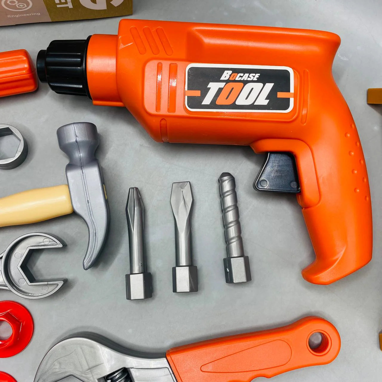 Kids Engineering Tools Set - Pretend Play Tool Briefcase for Children