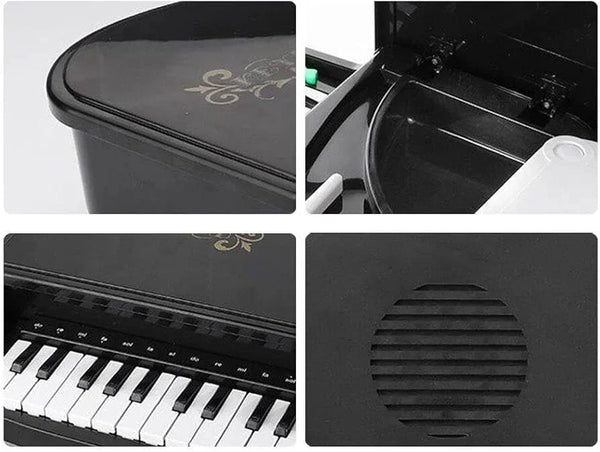 25 Key Electronic Piano Keyboard - Portable Kids Piano with Lights & Sound