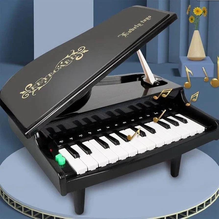 25 Key Electronic Piano Keyboard - Portable Kids Piano with Lights & Sound