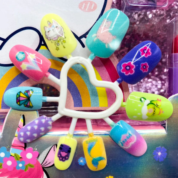 Unicorn Makeup Set for Girls - Kids Beauty Kit with Pretend Play Cosmetics