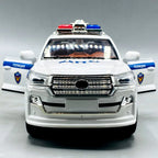 1:24 Scale Toyota Land Cruiser Police Car - Die-Cast Model with Light & Sound