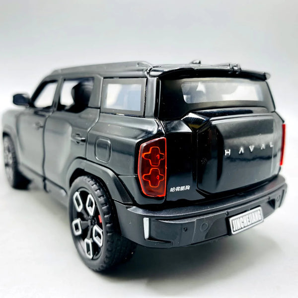 1:24 Diecast Haval X Dog Model Car - Pull-Back Action with Light & Sound Effects