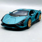 1:24 Scale Lamborghini Sián Die-Cast Model - With Light, Sound & Smoke Effects