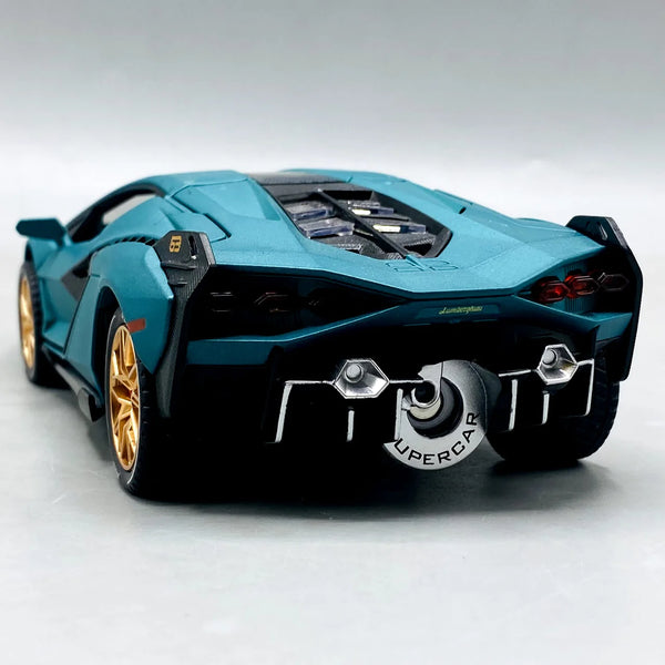 1:24 Scale Lamborghini Sián Die-Cast Model - With Light, Sound & Smoke Effects