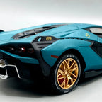 1:24 Scale Lamborghini Sián Die-Cast Model - With Light, Sound & Smoke Effects
