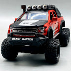 1:24 Scale Ford Raptor Die-Cast Model - With Light, Sound & Smoke Effects