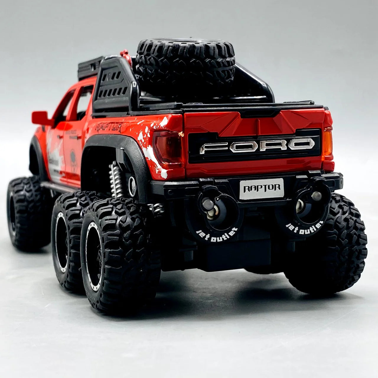1:24 Scale Ford Raptor Die-Cast Model - With Light, Sound & Smoke Effects
