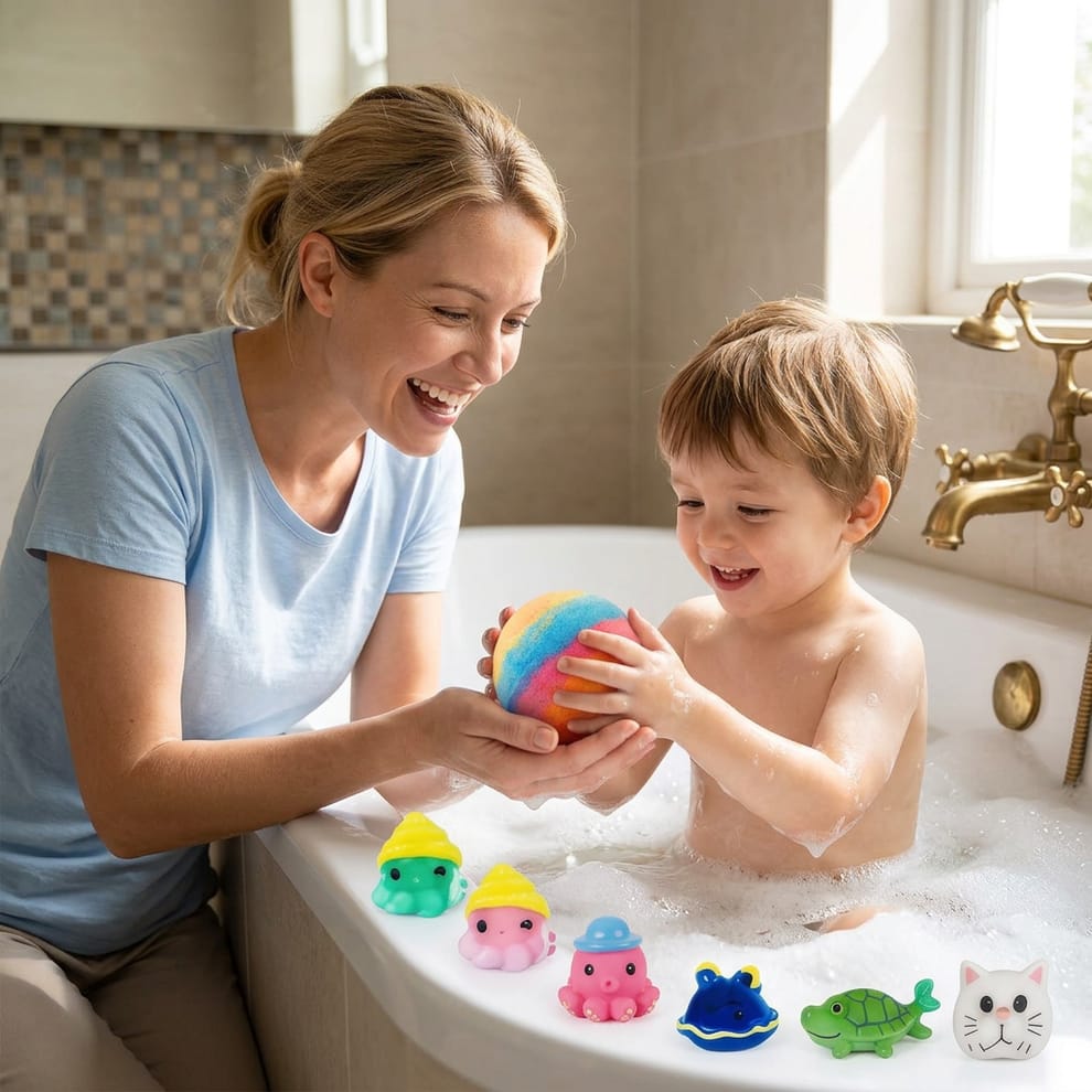 1 Piece Kindergarten Bath Bombs With Surprise Inside Toys