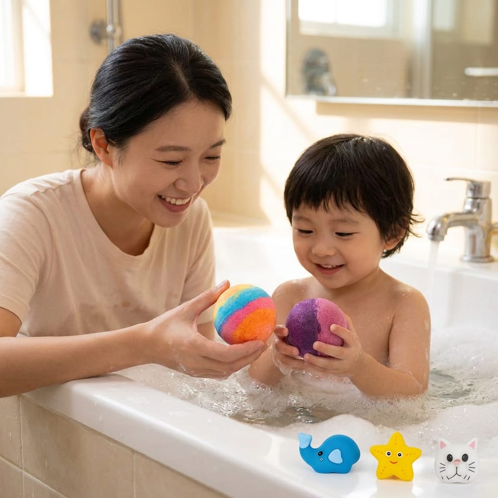 1 Piece Kindergarten Bath Bombs With Surprise Inside Toys