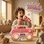 MM90 Kids Karaoke Boombox | Portable Karaoke Machine with 2 Microphones & LED Speaker for Kids