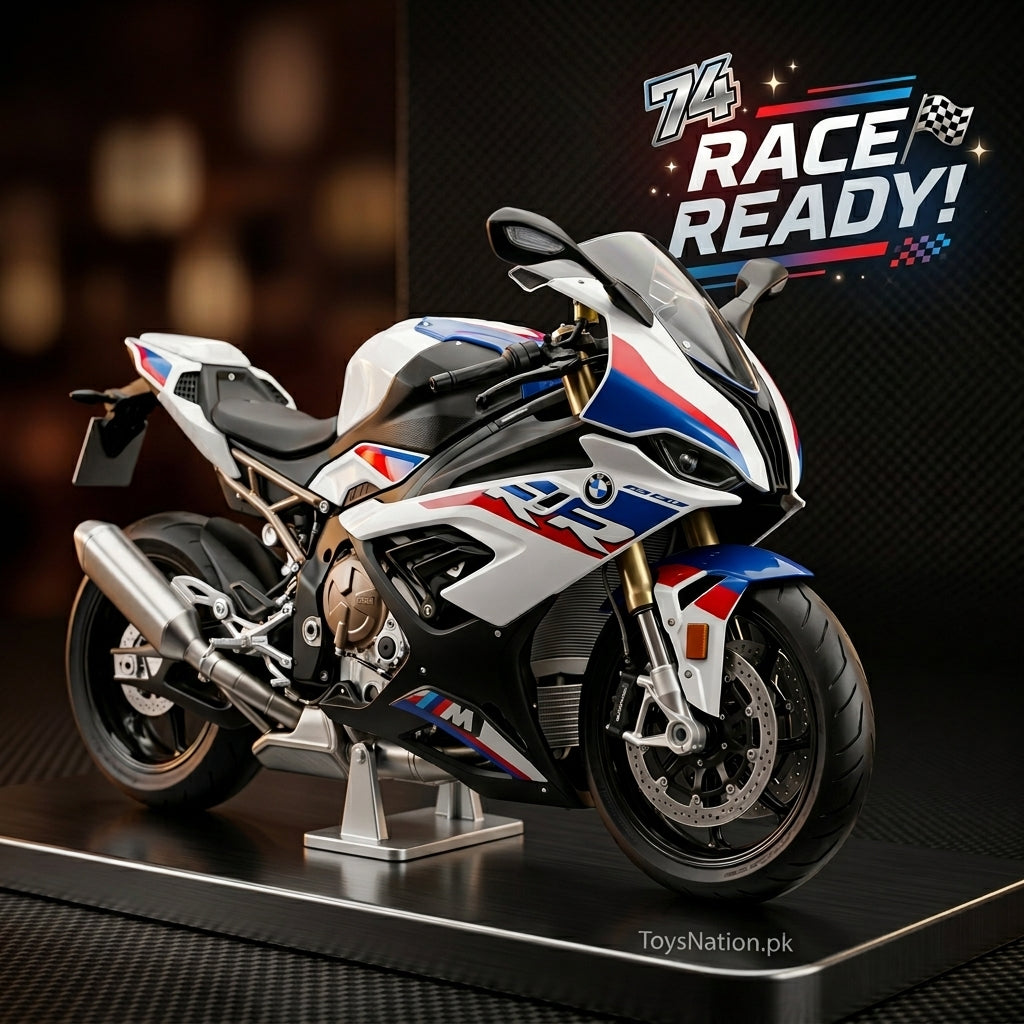 1:12 Scale BMW S1000RR M Sport Diecast Motorcycle Model Main image