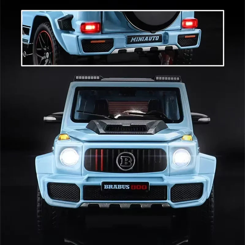 1:24 Scale Brabus G800 Die-Cast Model - Alloy Luxury SUV with Opening Doors